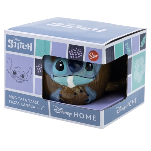3D hrnček keramický Stitch 400 ml