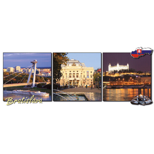 Magnetka Bratislava (MBA002, mix)