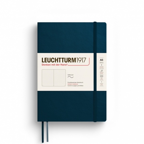 Zápisník LEUCHTTURM1917 Medium (A5) Deep Sea, 123p., bodkovaný