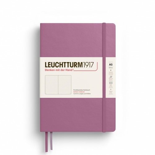 Zápisník LEUCHTTURM1917 Medium (A5) Dusty Rose, 251p., bodkovaný