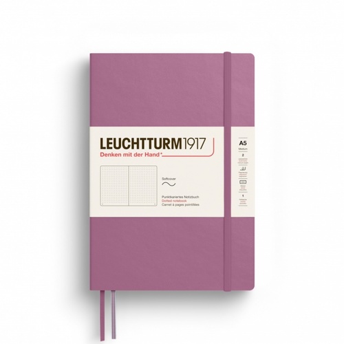 Zápisník LEUCHTTURM1917 Medium (A5) Dusty Rose, 123p., bodkovaný
