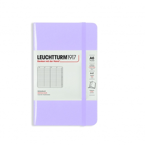 Vreckový adresár LEUCHTTURM1917 Lilac, Pocket (A6), 100g/m2