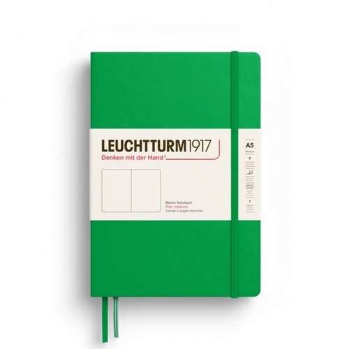 Zápisník LEUCHTTURM1917 Medium (A5) Spring Leaf, 251p., čistý