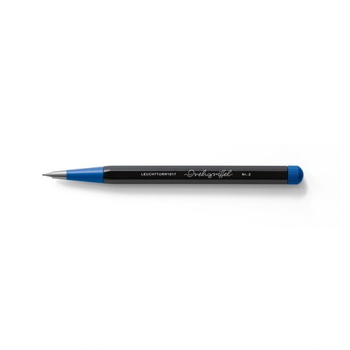 Mechanická ceruzka LEUCHTTURM1917 Drehgriffel Nr. 2, Black/Royal Blue