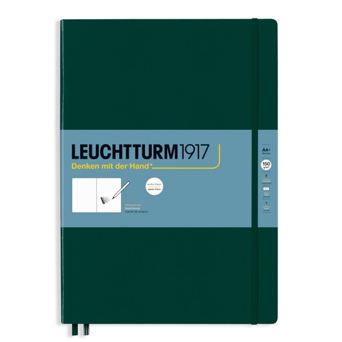 Sketchbook Master (A4+) LEUCHTTURM1917, Forest Green, 150g/m2, čistý