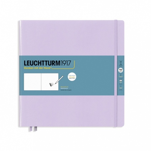 Sketchbook Square LEUCHTTURM1917 Lilac, 112 strán, 150g/m2, čistý
