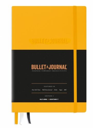 Bullet Journal LEUCHTTURM1917 - Edition 2, Yellow 24, 120g/m2, bodkovaný