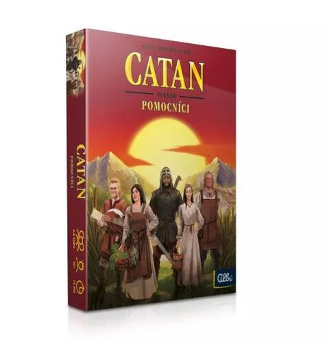 Hra Catan - scénář Pomocníci (hra v češtine)