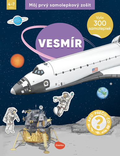 Môj prvý samolepkový zošit – Vesmír