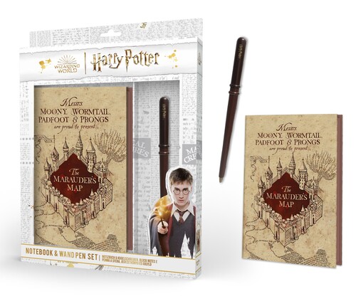 Harry Potter blok s paličkou (Záškodnícka mapa)