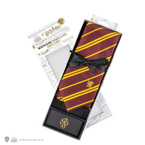 Kravata Chrabromil Deluxe s erbom Harry Potter