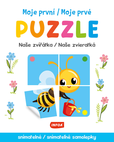 Moje první PUZZLE - Naše zvířátka/Naše zvieratká  (CZ/SK vydanie)