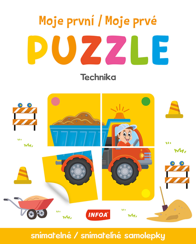 Moje první PUZZLE - Technika (CZ/SK vydanie)