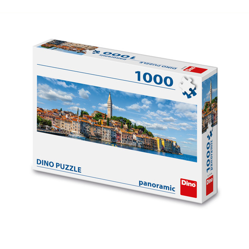 Puzzle Prístav Rovinj 1000 panoramic Dino