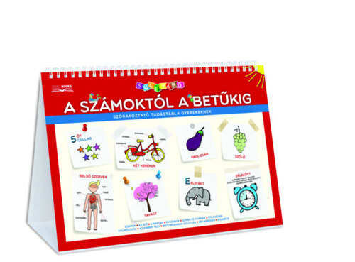 A számoktól a betűkig - Szórakoztató tudástábla gyerekeknek