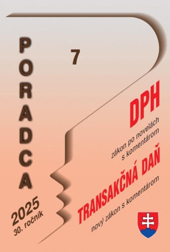Poradca 7/2025 - DPH (s komentárom po novele)