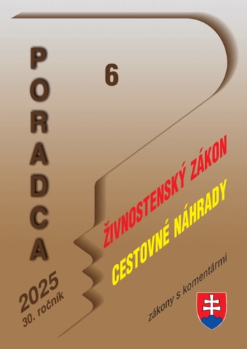 Poradca 6/2025 - Zákon o živnostenskom podnikaní