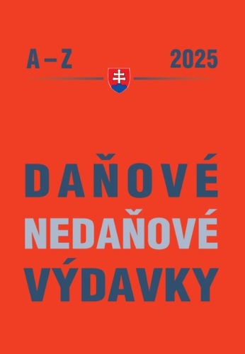 Daňové a nedaňové výdavky 2025