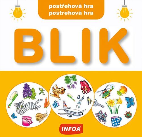 Postřehová hra - BLIK / Postrehová hra BLIK (CZ/SK vydanie)