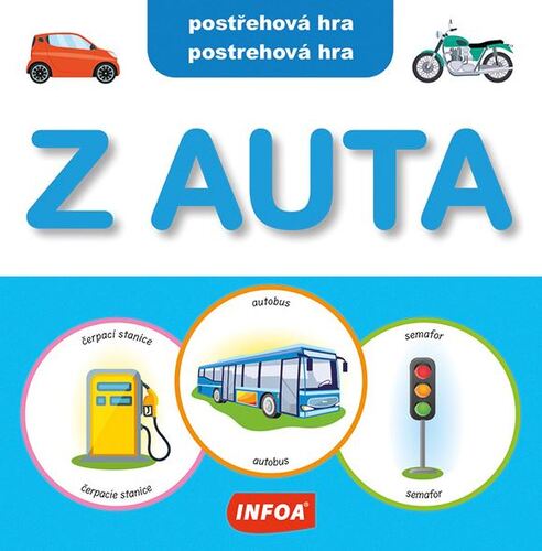 Postřehová hra - Z AUTA /Postrehová hra Z AUTA (CZ/SK vydanie)