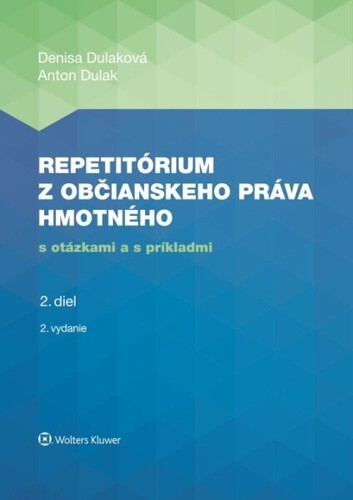 Repetitórium z občianskeho práva hmotného 2, 2. vydanie