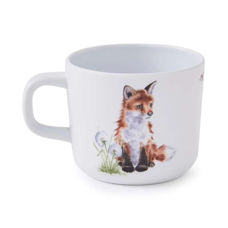 Detský hrnček s uškom, 0,2 l Wrendale Designs - líšky
