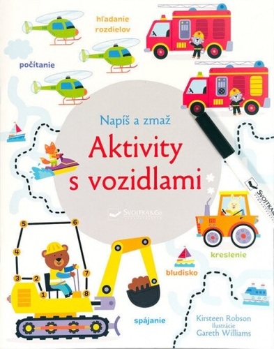 Napíš a zmaž - Aktivity s vozidlami