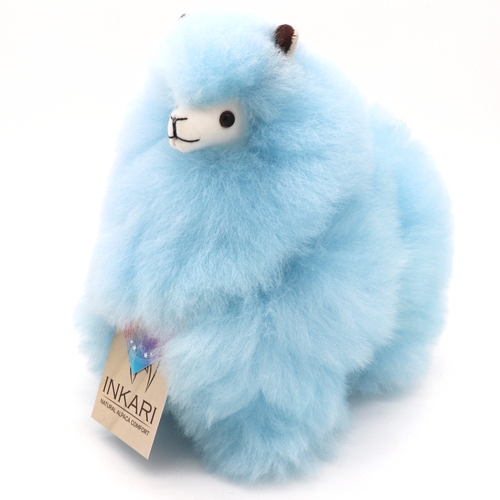 Plyšová hračka Alpaca SMALL Baby Blue 23cm