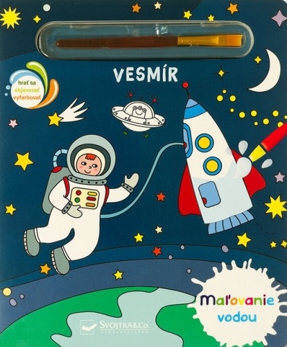 Maľovanie vodou - Vesmír