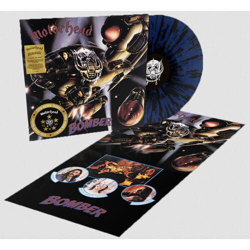 Motörhead - Bomber: 50th Anniversary Edition (Dark Blue & Black Splatter) LP