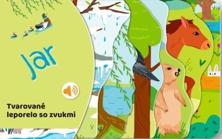 Tvarované leporelo so zvukmi - Jar