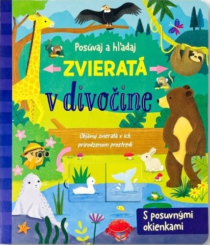 Posúvaj a hľadaj - Zvieratá v divočine