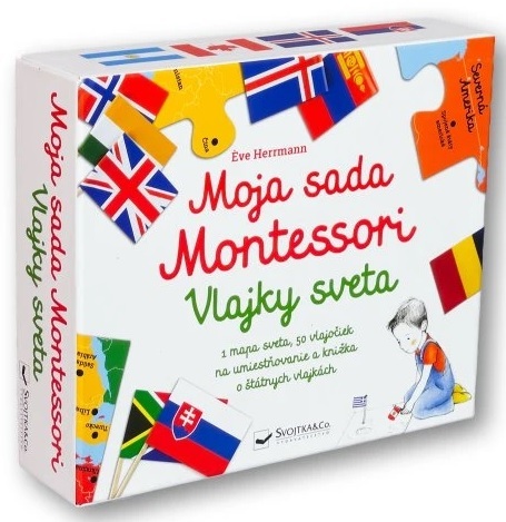 Moja sada Montessori - Vlajky sveta