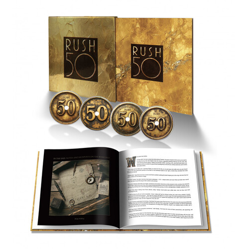 Rush - 50 (Limited Deluxe Box Set Edition) 4CD