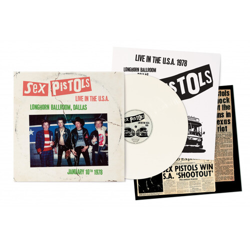 Sex Pistols - Live In The USA 1978: Dallas (White) LP
