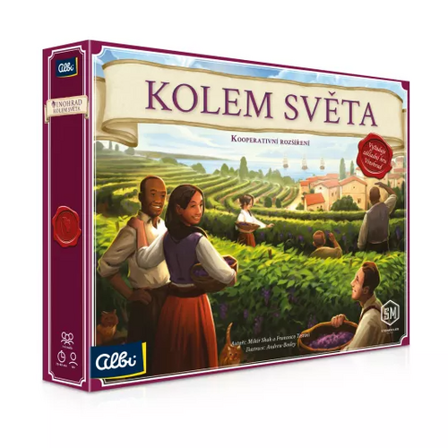 Hra Vinohrad: Kolem světa (hra v češtine)