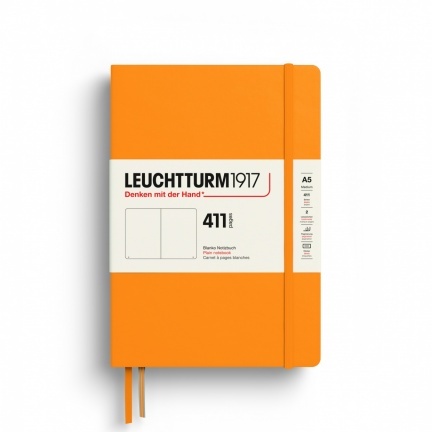 Zápisník LEUCHTTURM1917 Medium (A5), Hardcover, 411, Rising Sun, čistý