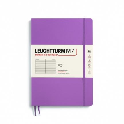 Zápisník LEUCHTTURM1917 Softcover, Composition (B5), Dusty Rose, 123 p., riadkovaný