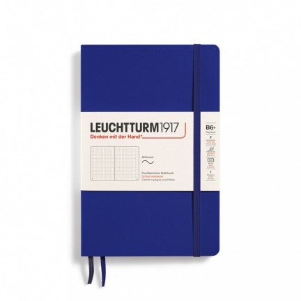 Zápisník LEUCHTTURM1917 Softcover, Paperback (B6+) Ink, 123 p., bodkovaný