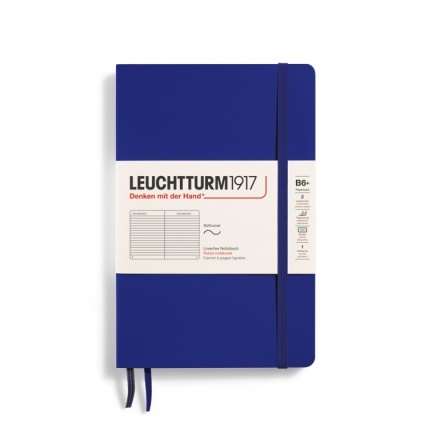 Zápisník LEUCHTTURM1917 Softcover, Paperback (B6+) Ink, 123 p., riadkovaný