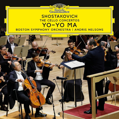 Yo-Yo Ma & Boston Symphony Orchestra - Cello Concertos LP