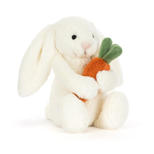 Bashful zajačik s mrkvičkou plyšová hračka JELLYCAT