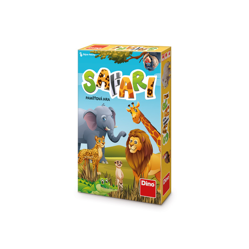 Cestovná hra Safari Dino