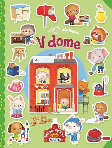 Zošit s nálepkami: V dome