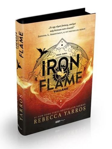 Iron Flame - Vasláng - keménykötés - Éldekorált kiadás