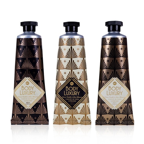 Krém na ruky a nechty 60ml Body Luxury v tube, 3 motívy/1 vôňa ACCENTRA