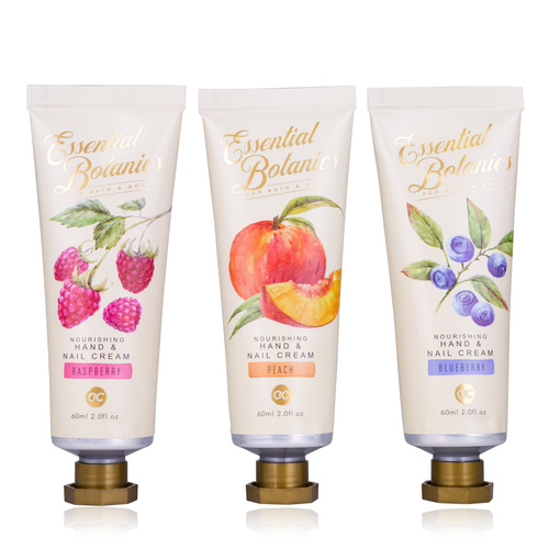 Krém na ruky a nechty 60ml Essential Botanics-Fruits v tube, 3 druhy/vôňa ACCENTRA