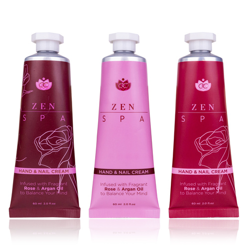 Krém na ruky a nechty 60ml Zen Spa v tube 3 farby/1 vôňa ACCENTRA