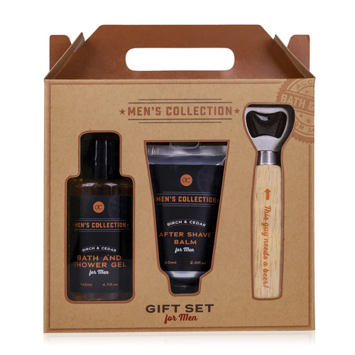Kúpeľový set Men´s Collection 2ks s otváračom ACCENTRA
