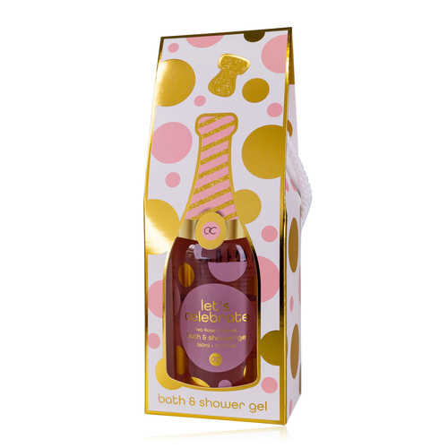 Sprchový gél 360ml Let´s Celebrate v darčekovom boxe ACCENTRA